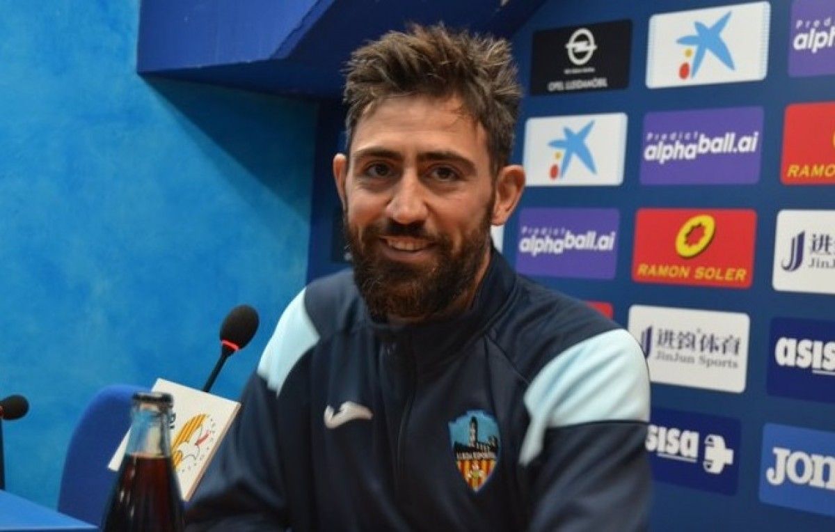 Molo, entrenador del Lleida Esportiu
