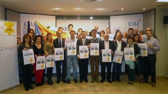 Convergència ha iniciat avui la campanya del 9-N a Lleida