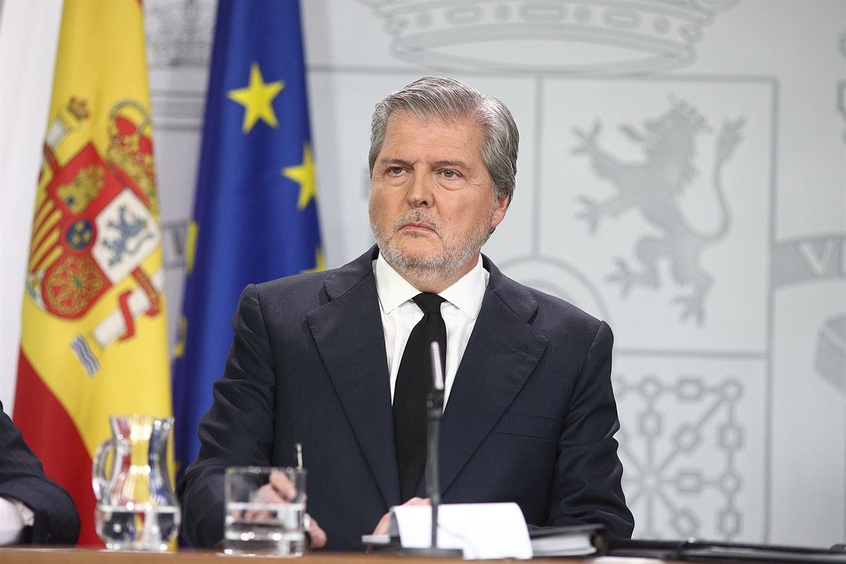 Íñigo Méndez de Vigo després del consell de ministres