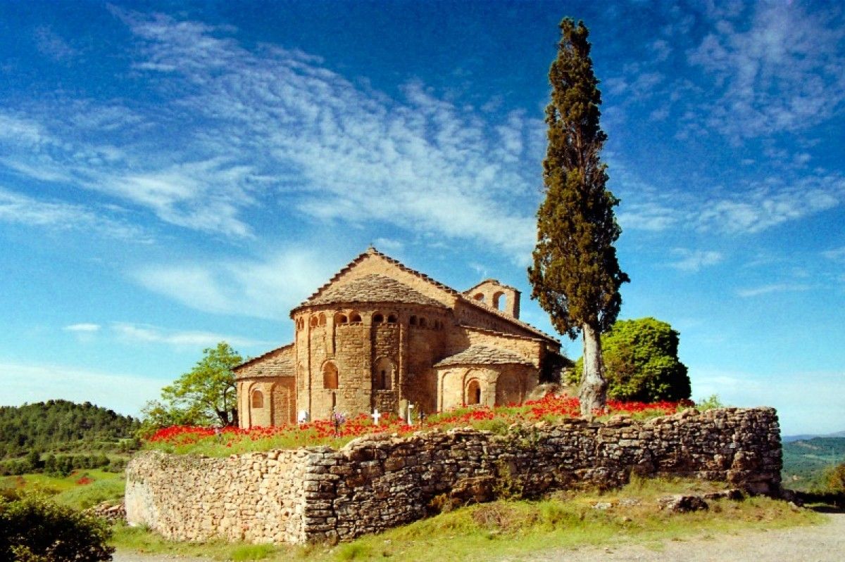Imatge de l’església de la Baronia de Rialb