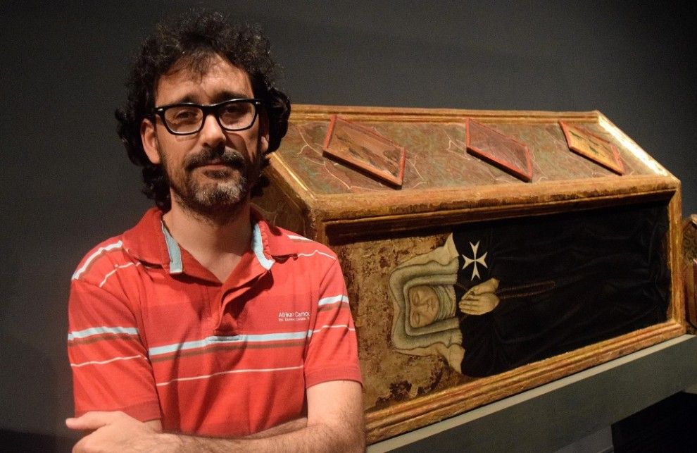 Albert Velasco, conservador del Museu de Lleida