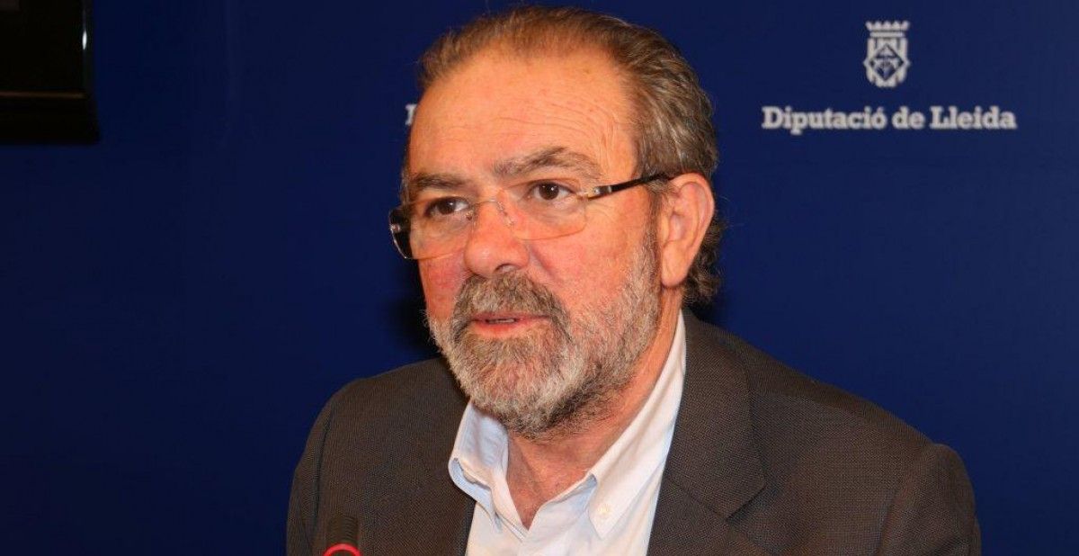 Joan Reñé, president de la Diputació