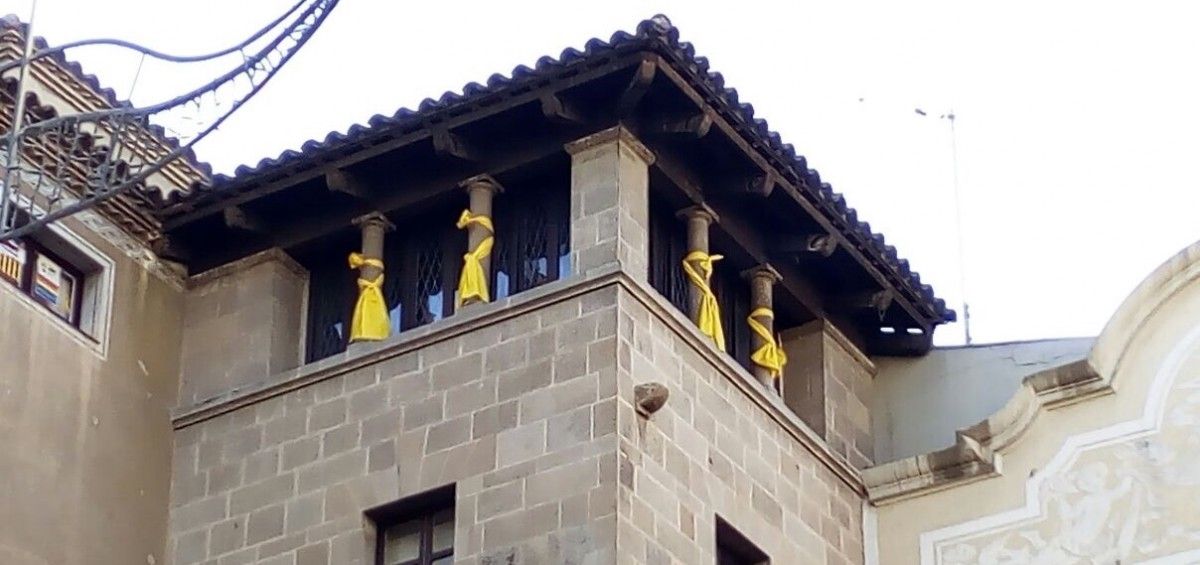 Imatge dels llaços grocs
