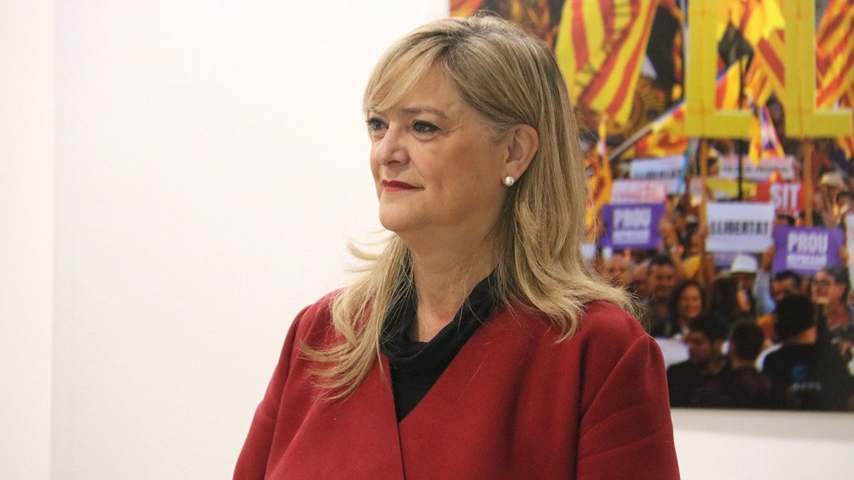 La portaveu de Junts a la Paeria de Lleida, Violant Cervera.