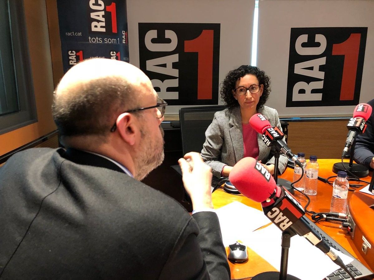 Marta Rovira, entrevistada a RAC-1