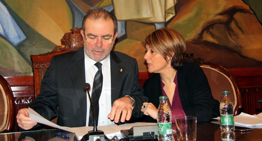 Joan Reñé amb Rosa Pujol