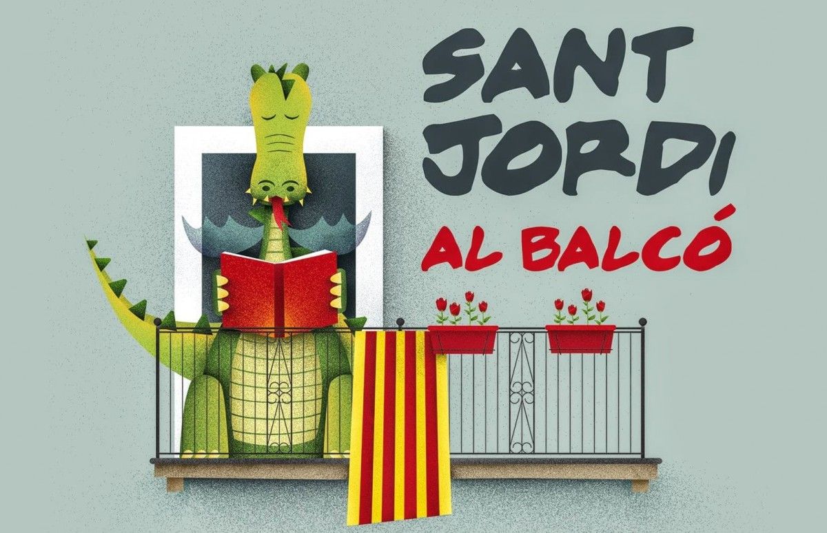 Imatge del cartell promocional del Sant Jordi a Balaguer