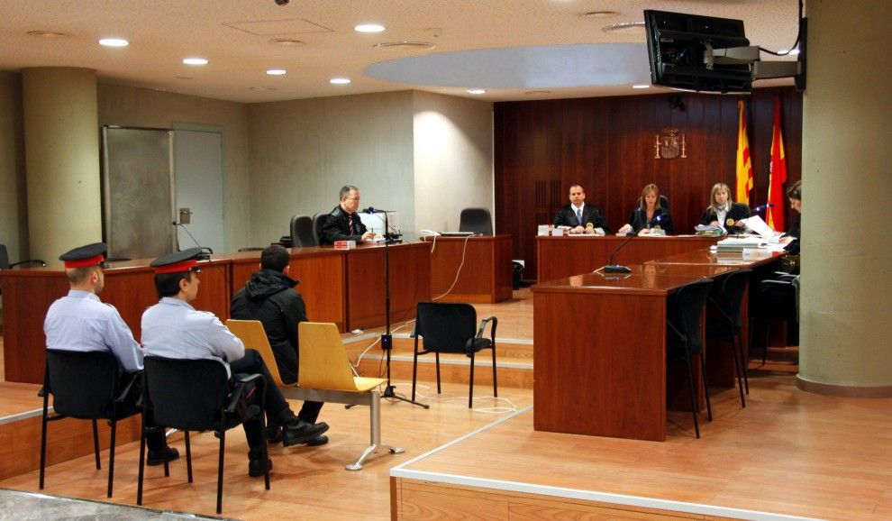 Imatge general de la sala de l'Audiència de Lleida
