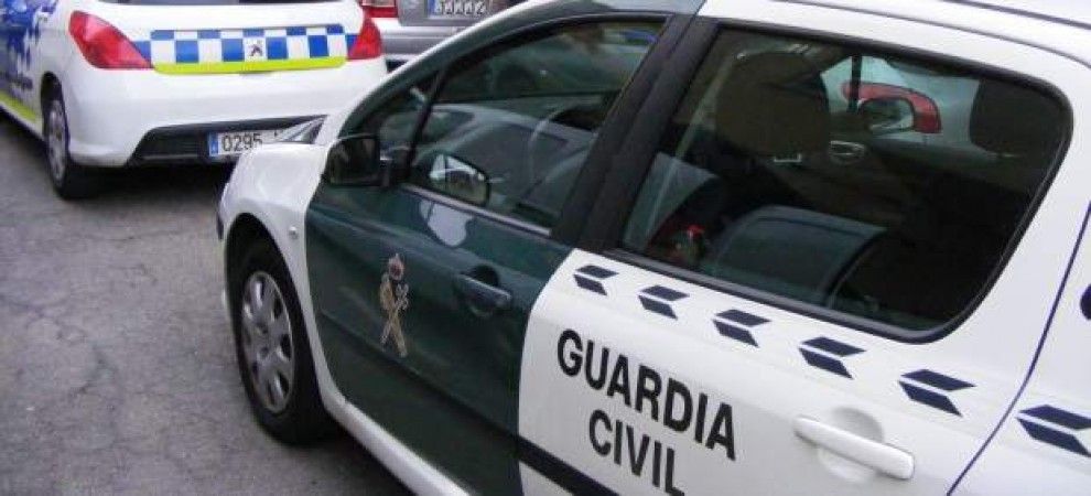 Un vehicle de la Guàrdia Civil a Lleida