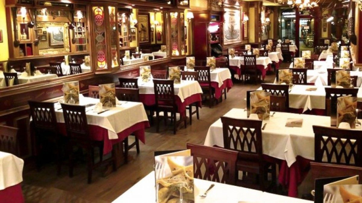 Imatge de l'interior d'un dels restaurants Tagliatella