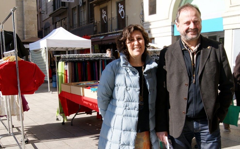 Núria Marin i Carles Vega, regidors d'ERC