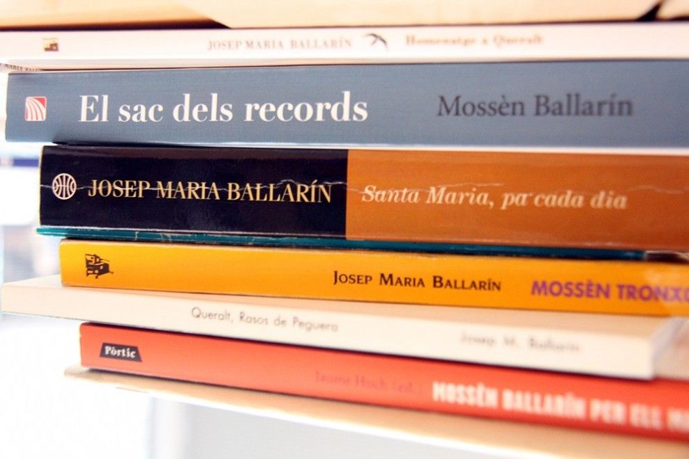 Llibres de Josep Maria Ballarín. 