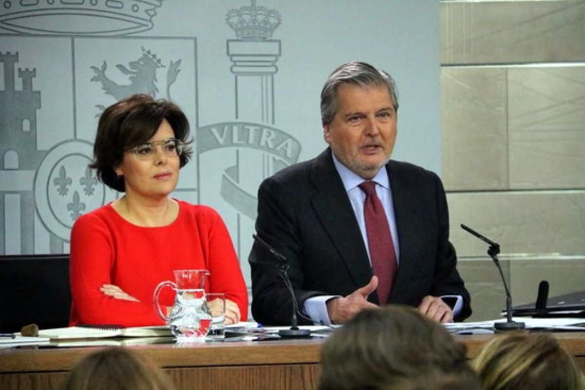 Soraya Sáenz de Santamaría i Íñigo Méndez de Vigo 