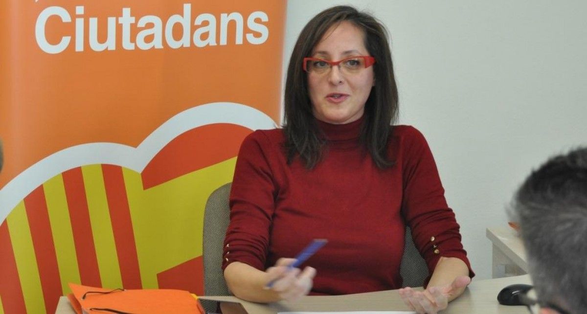 Ángeles Ribes, líder de Ciutadans a Lleida