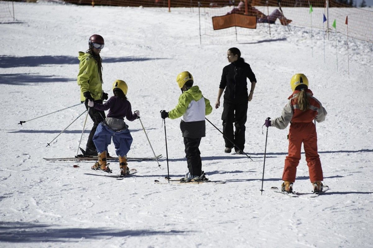 Una estació d'esquí de Lleida