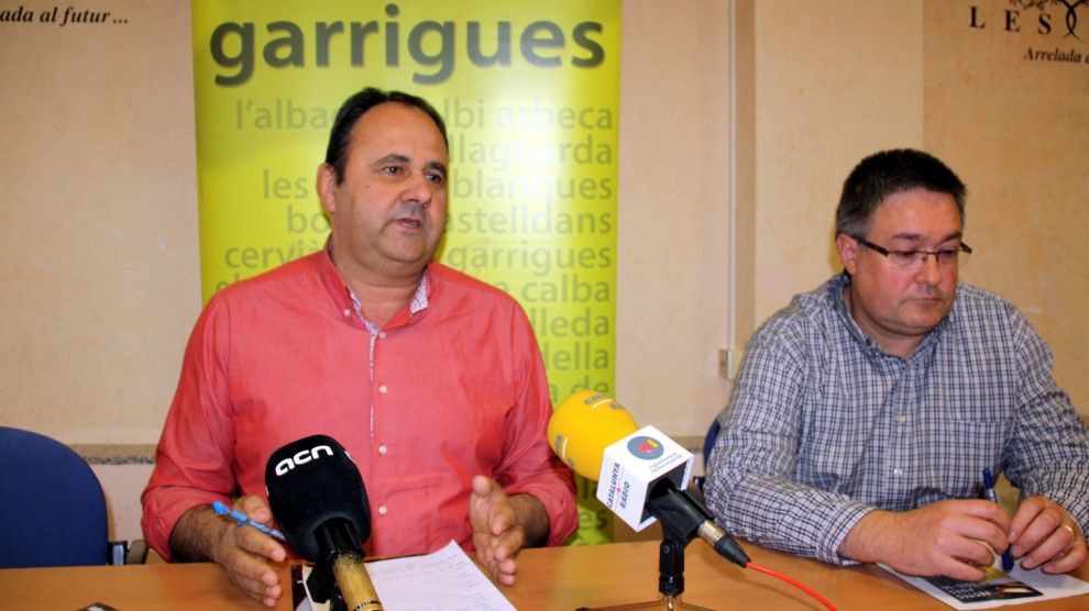 El president del Consell Comarcal de les Garrigues, Antoni Villas