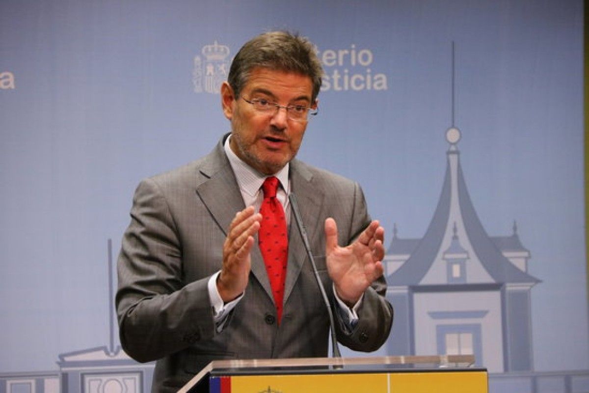 El ministre de Justícia, Rafael Catalá