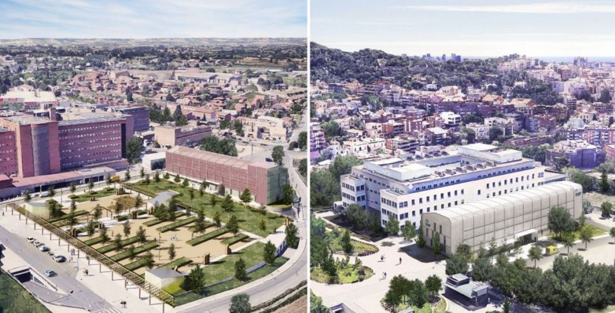 Dos dels hospitals annexos que es construiran en vint setmanes