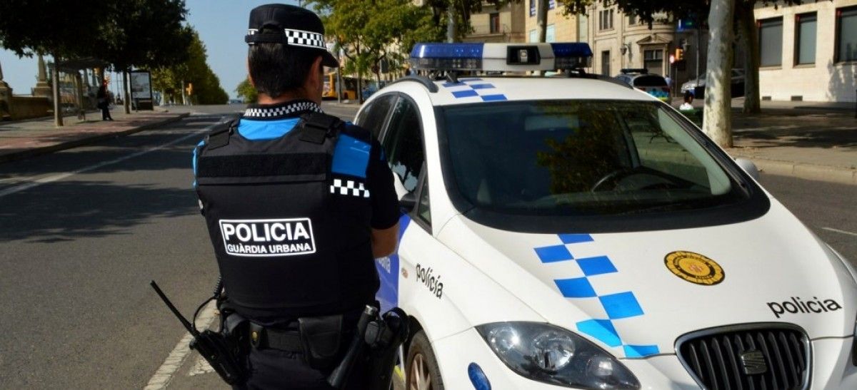 Imatge d'un policia local de Lleida