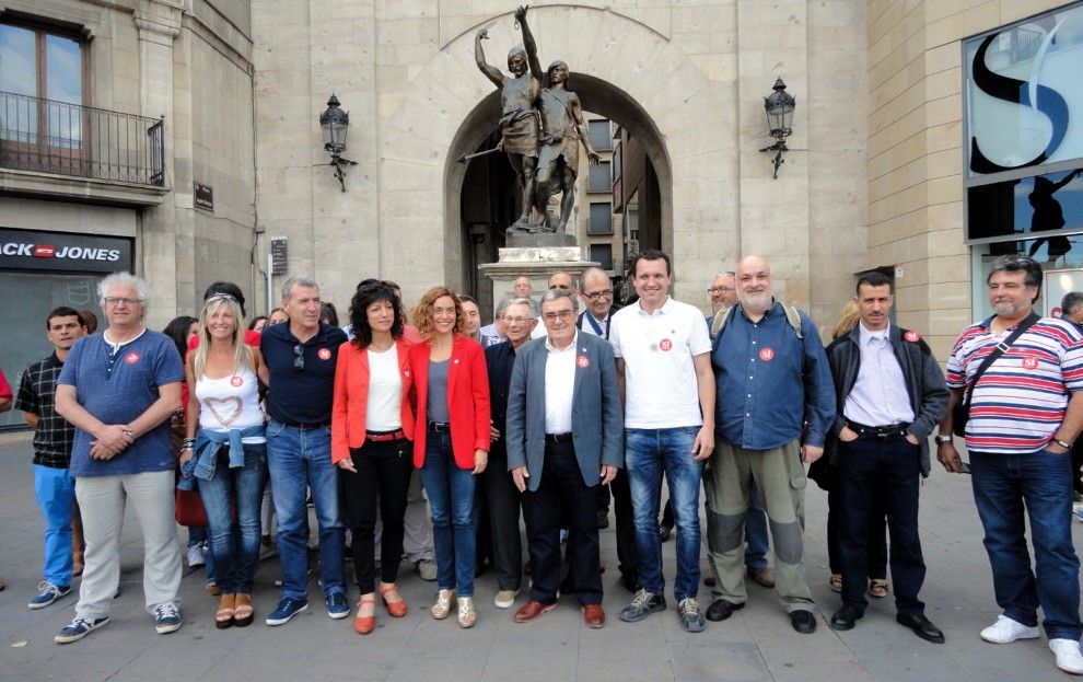 El PSC ha fet campanya pel centre de Lleida