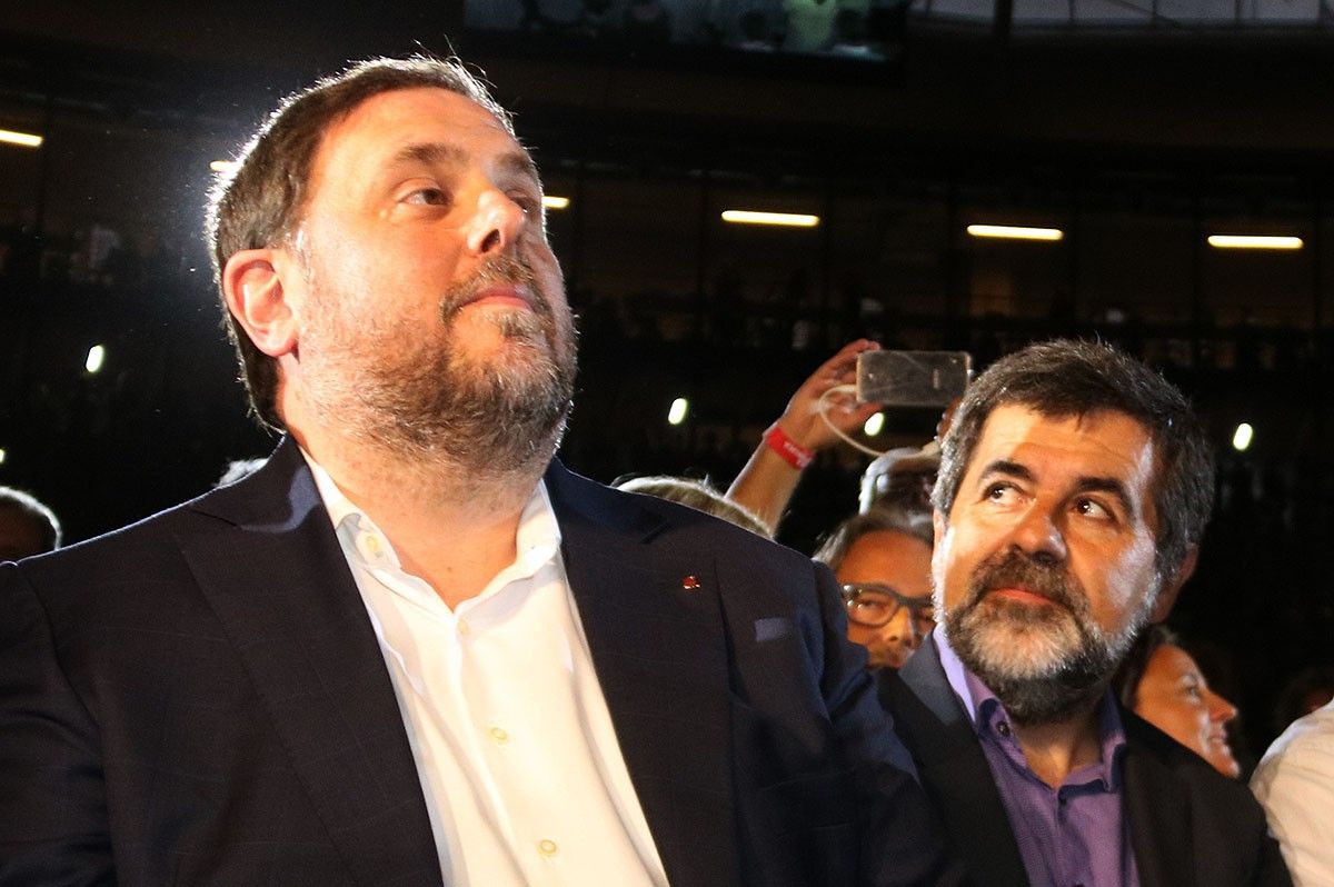 Oriol Junqueras i Jordi Sànchez