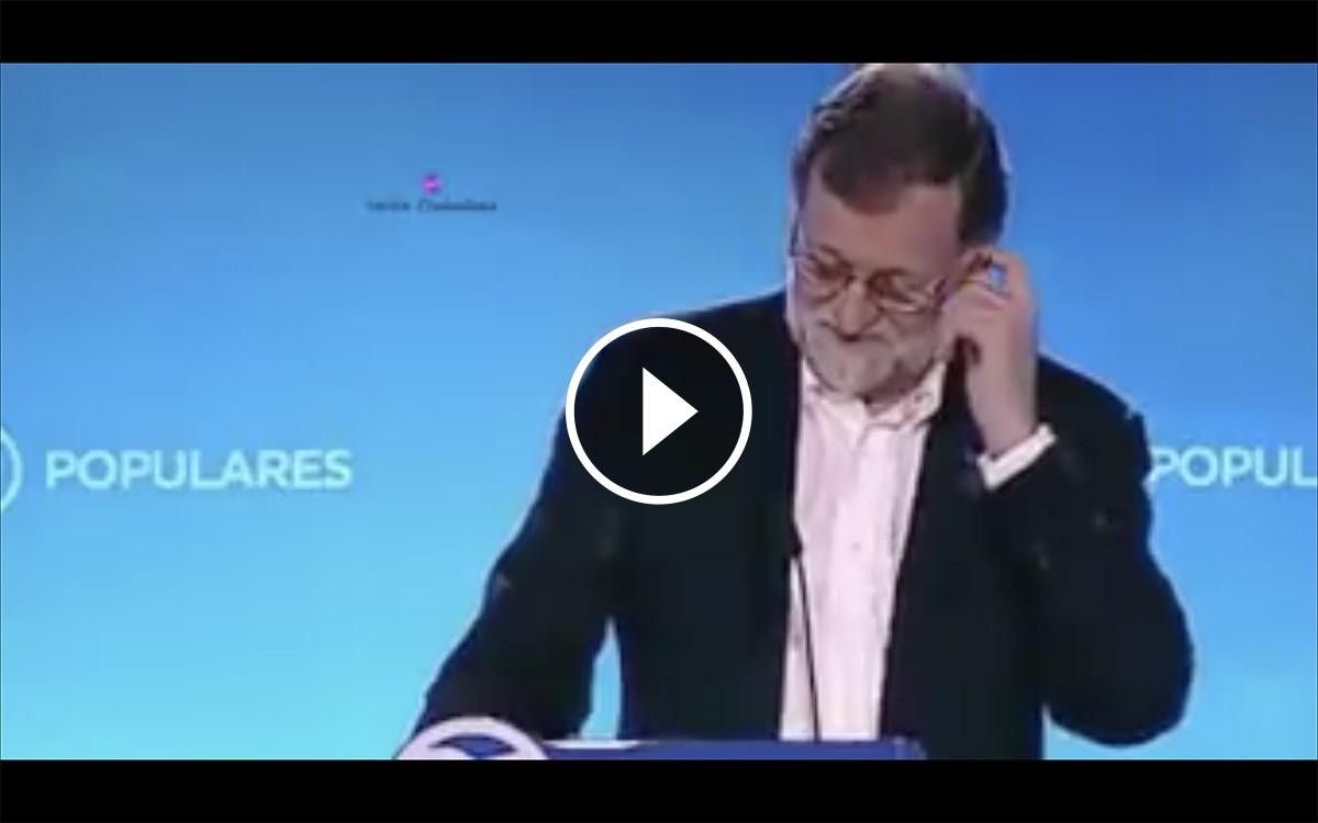 Mariano Rajoy amb l'alcalde d'Alacant i la presidenta del PP valencià