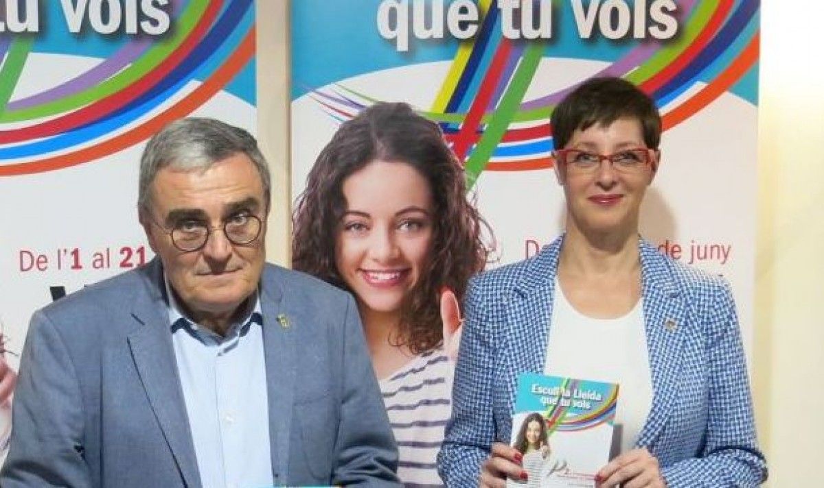Àngel Ros i Ángeles Ribes han presentat la votació