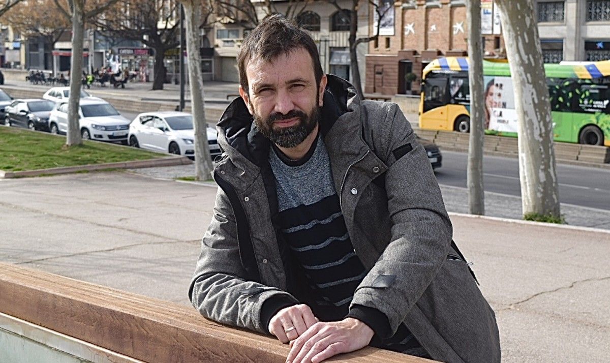 Pau Juvillà, candidat de la CUP a Lleida