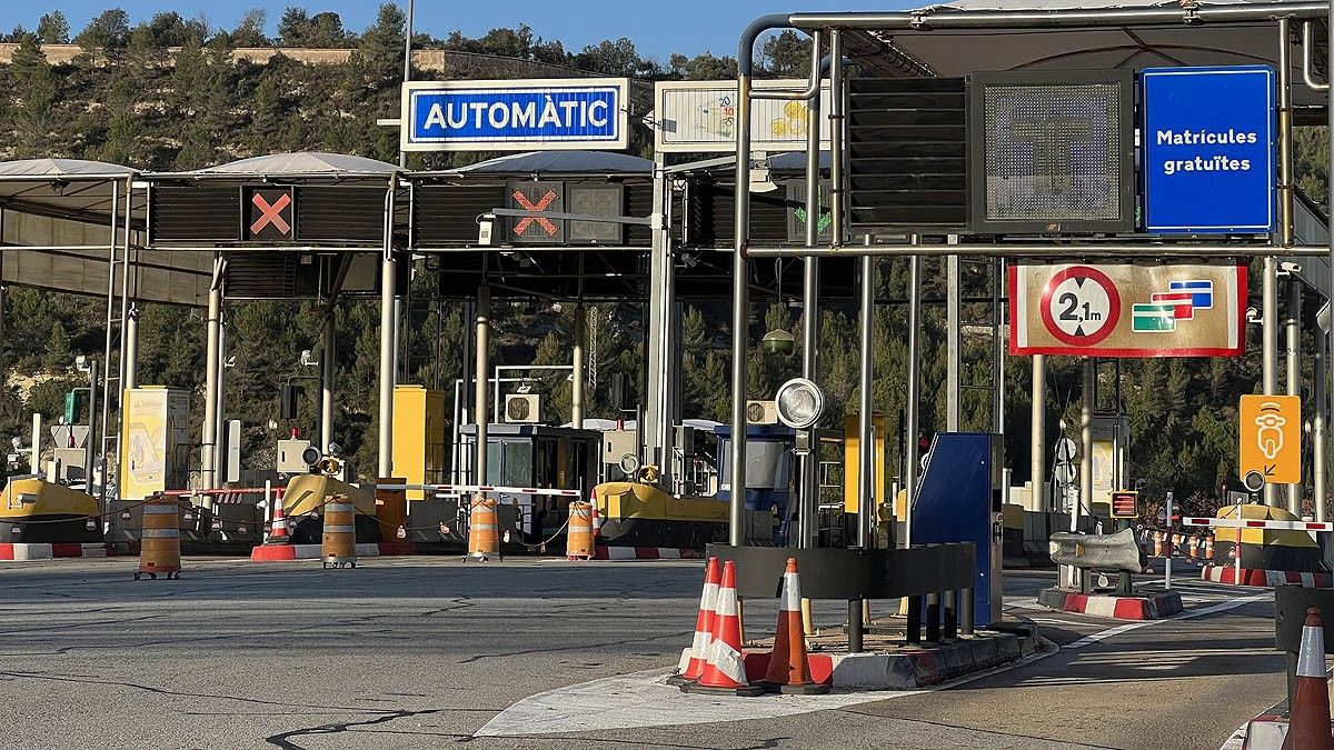 Peatge de Sant Vicenç de l'Autopista Terrassa - Manresa