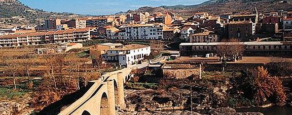 El Pont de Vilomara, a la foto, i Callús són els municipis del Bages amb les actes digitalitzades.