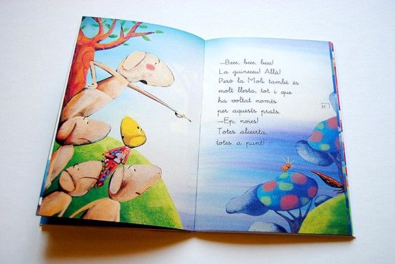 Il·lustracions de Valentí Gubianas al llibre «La Doli i la Moli»