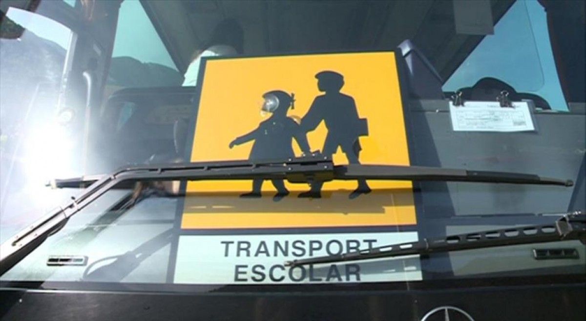 Cartell de transport escolar