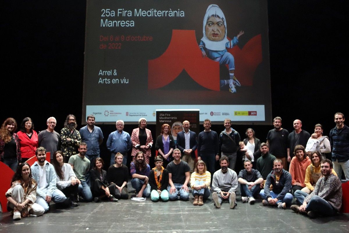 Presentació de l'Obrador d'Arrel de la Fira Mediterrània al Kursaal de Manresa