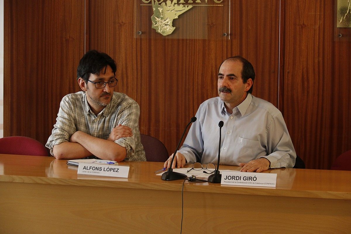 Jordi Giró, president de la CONFAVC, en una imatge d'arxiu