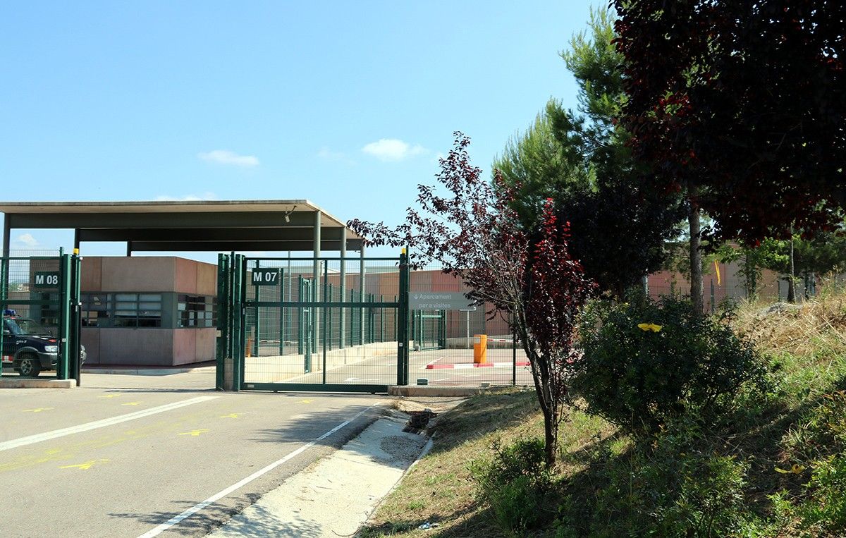 Entrada del Centre Penitenciari Lledoners