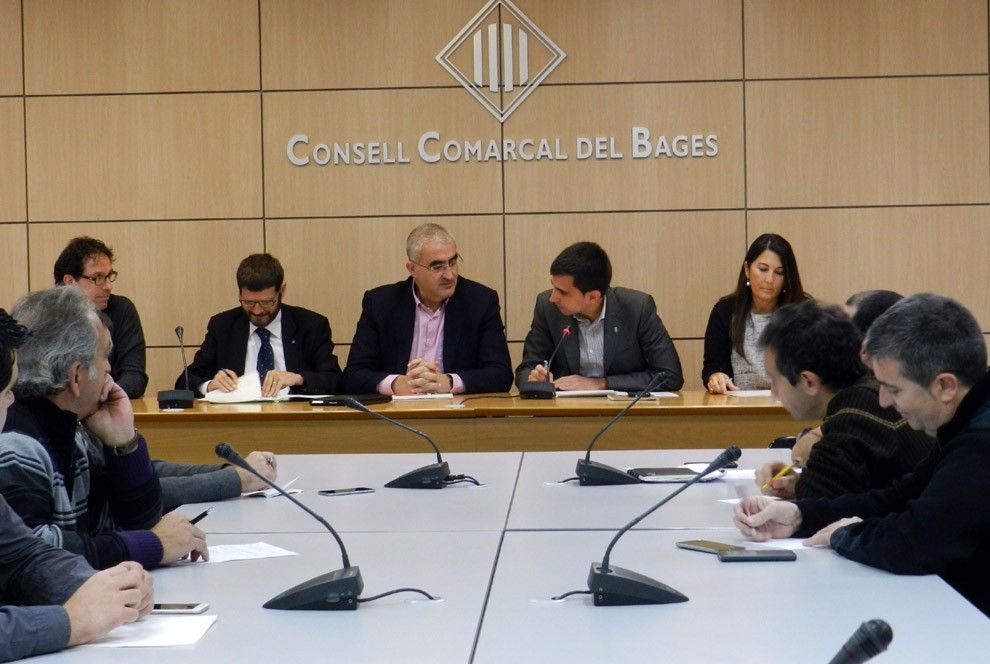 Imatge d'arxiu d'una reunió del Consell d'alcaldes