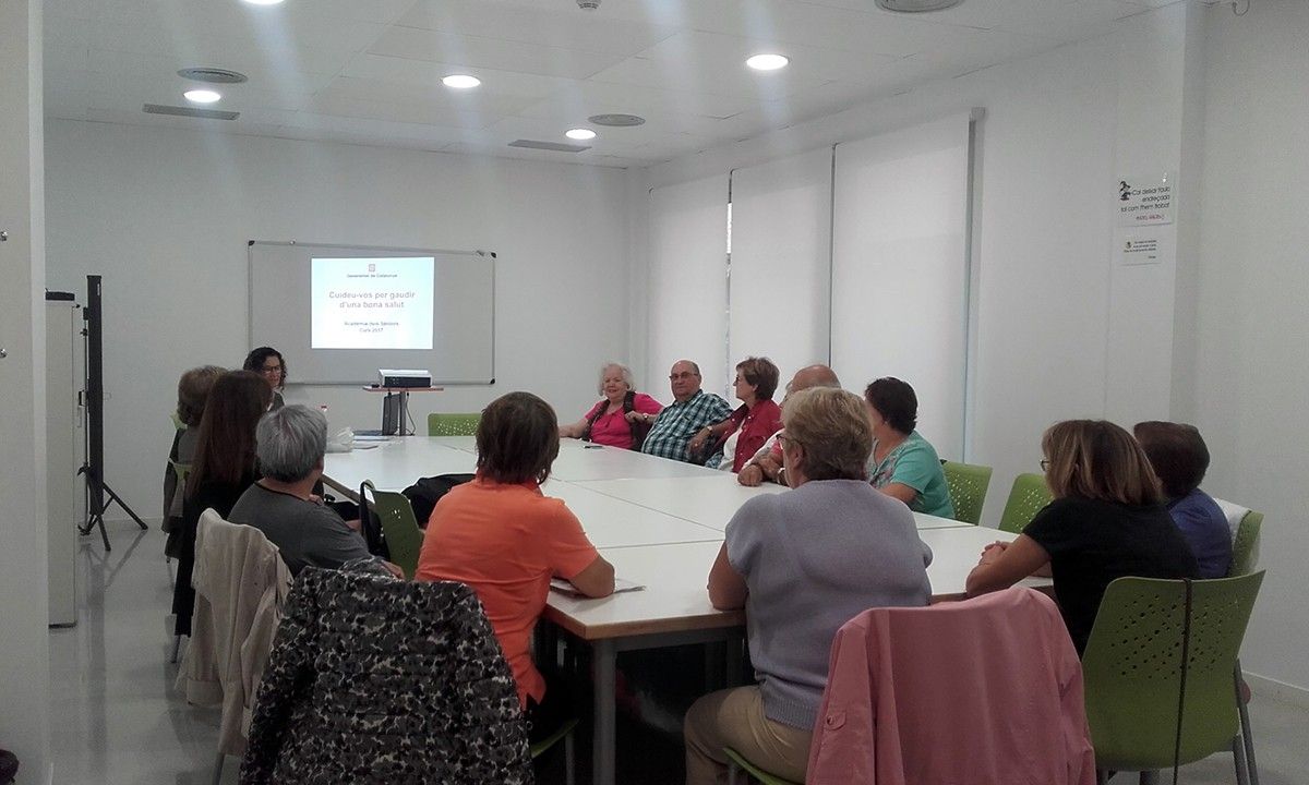 Sessió de l'Acadèmia de Sèniors de la Catalunya Central