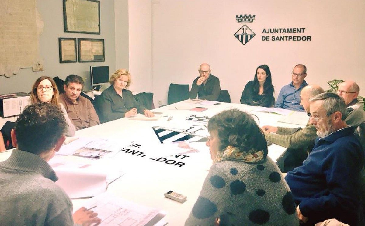 Reunió del consell assessor d'urbanisme de Santpedor