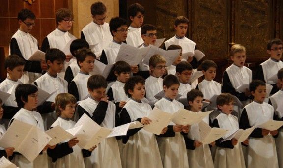 L'Escolania de Montserrat actuarà per primera vegada al Kursaal en un concert benèfic