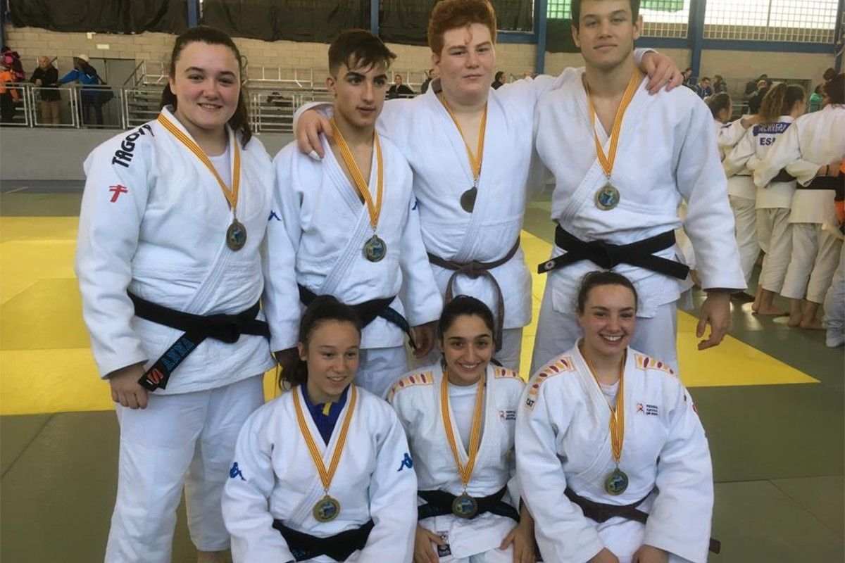 Judokes bagencs a la fase de secció del Campionat d'Espanya sub21