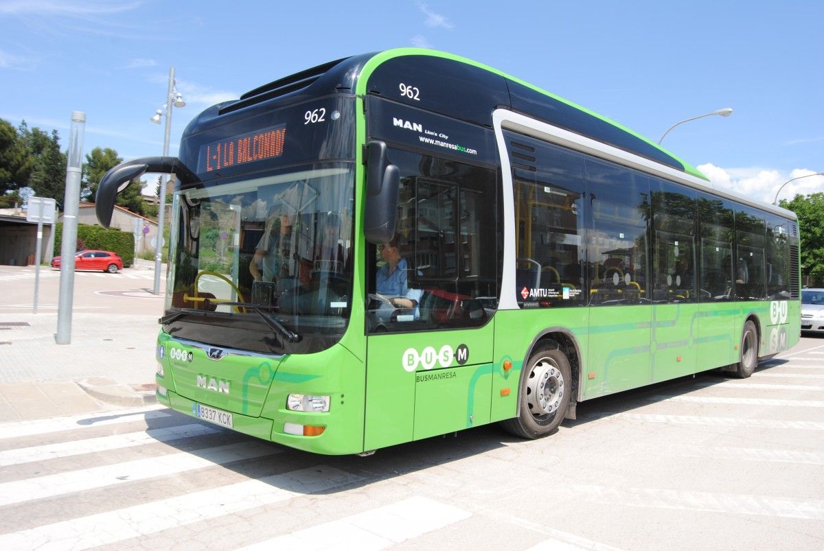 Bus del transport públic de Manresa