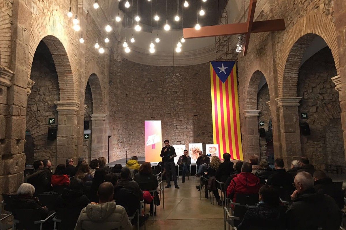 Acte de Junts per Catalunya al Convent de Sant Francesc de Santpedor