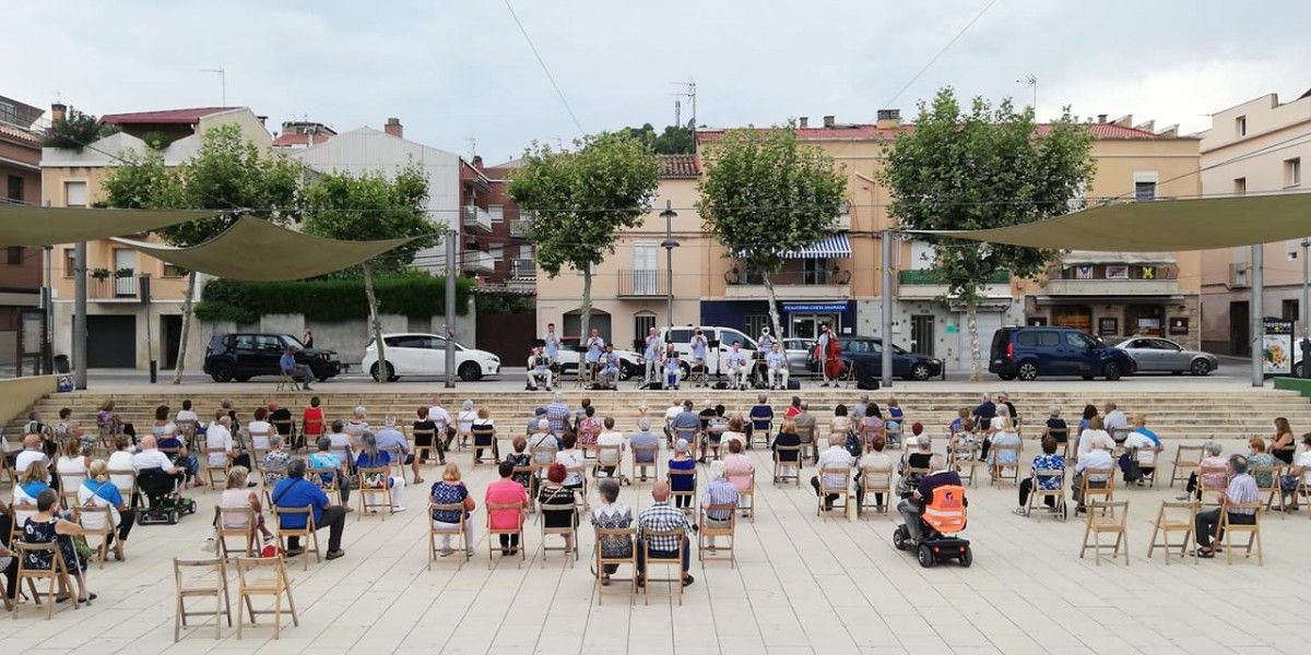 El concert de sardanes se celebrarà a la plaça Major de Sant Joan de Vilatorrada