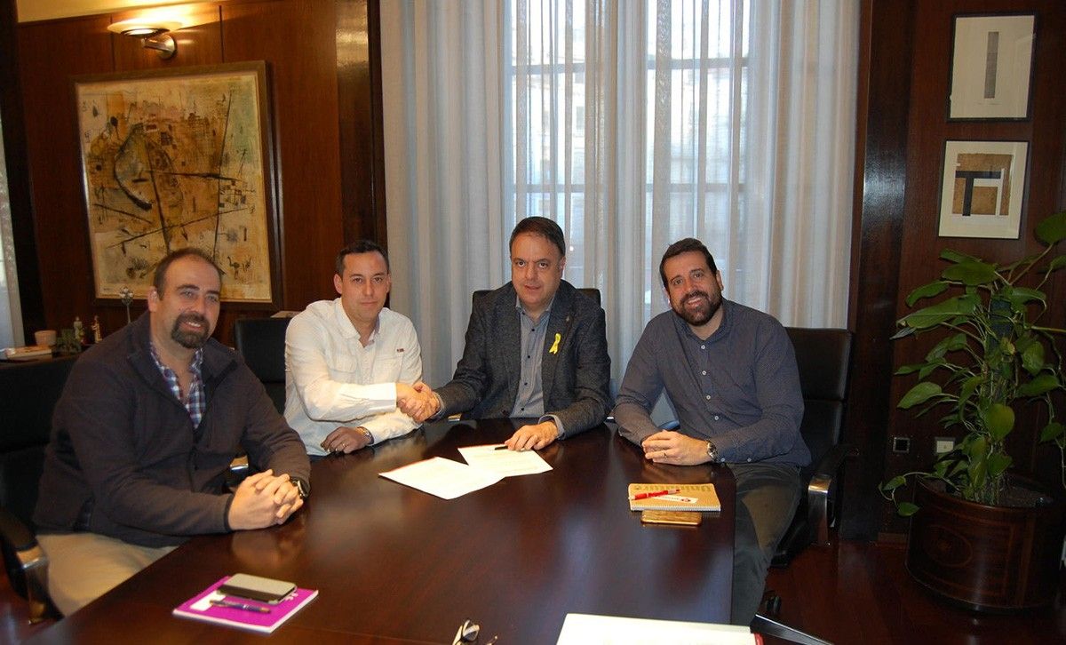 Acord entre Ajuntament i Manresa FS
