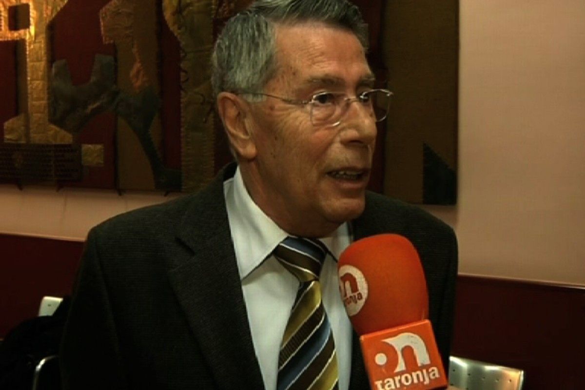 Joan Antoni Pusó, en una imatge d'arxiu entrevistat per Canal Taronja