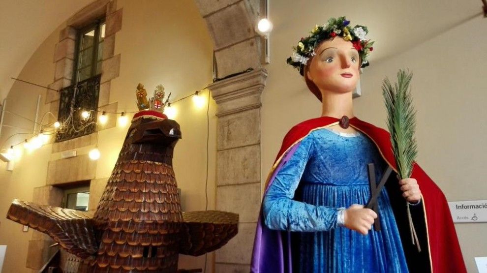 La imatgeria manresana és la convidada de luxe de les Festes de Santa Eulàlia de Barcelona.