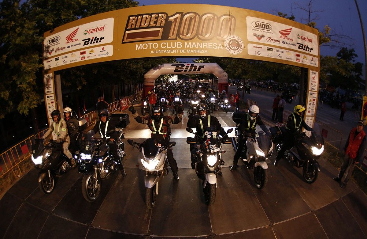 La sortida de la Rider es farà esglaonada de sis en sis motos a partir de les 6.00h
