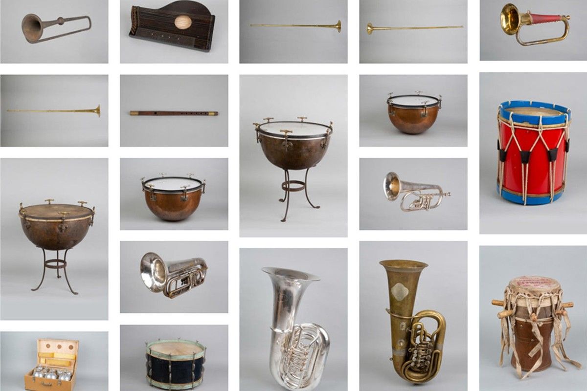 Els 19 instruments musicals del fons del Museu Comarcal de Manresa