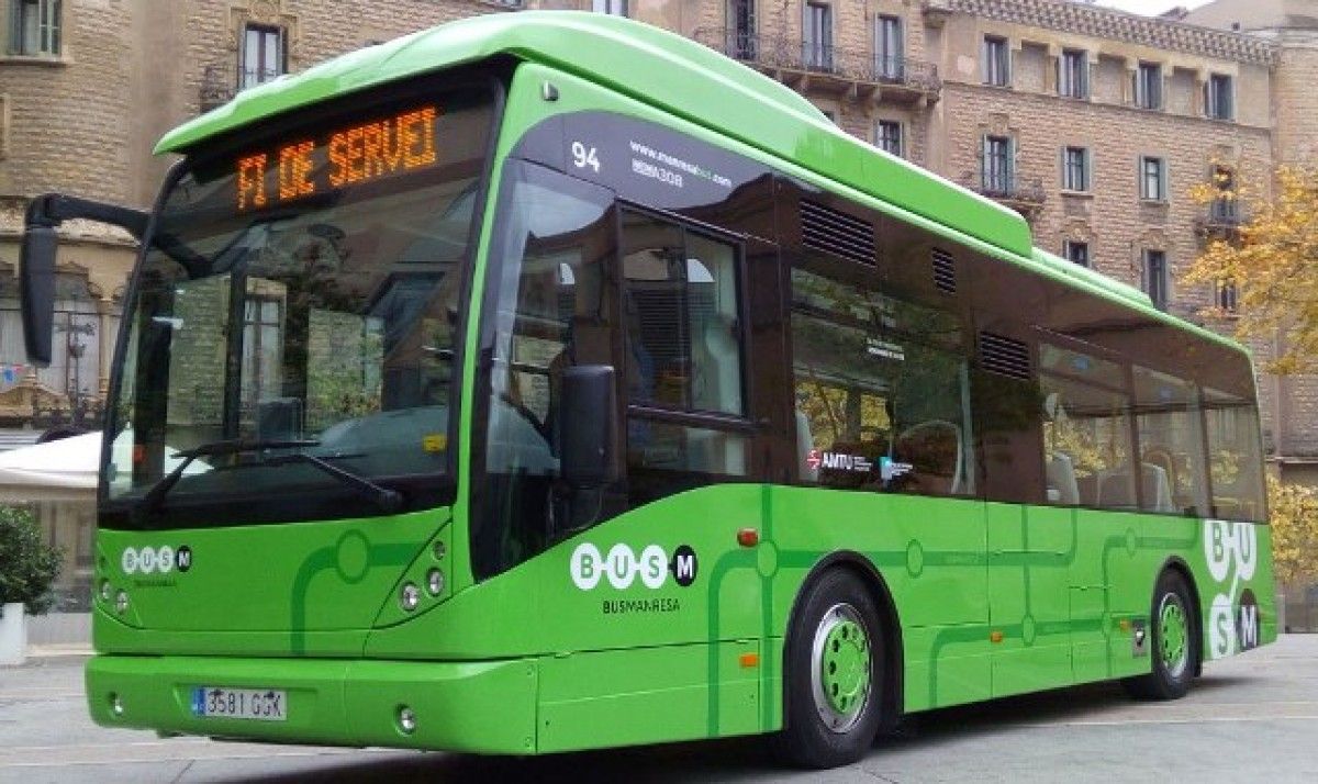 El preu del bitllet senzill del bus urbà de Manresa baixarà gairebé un 10%