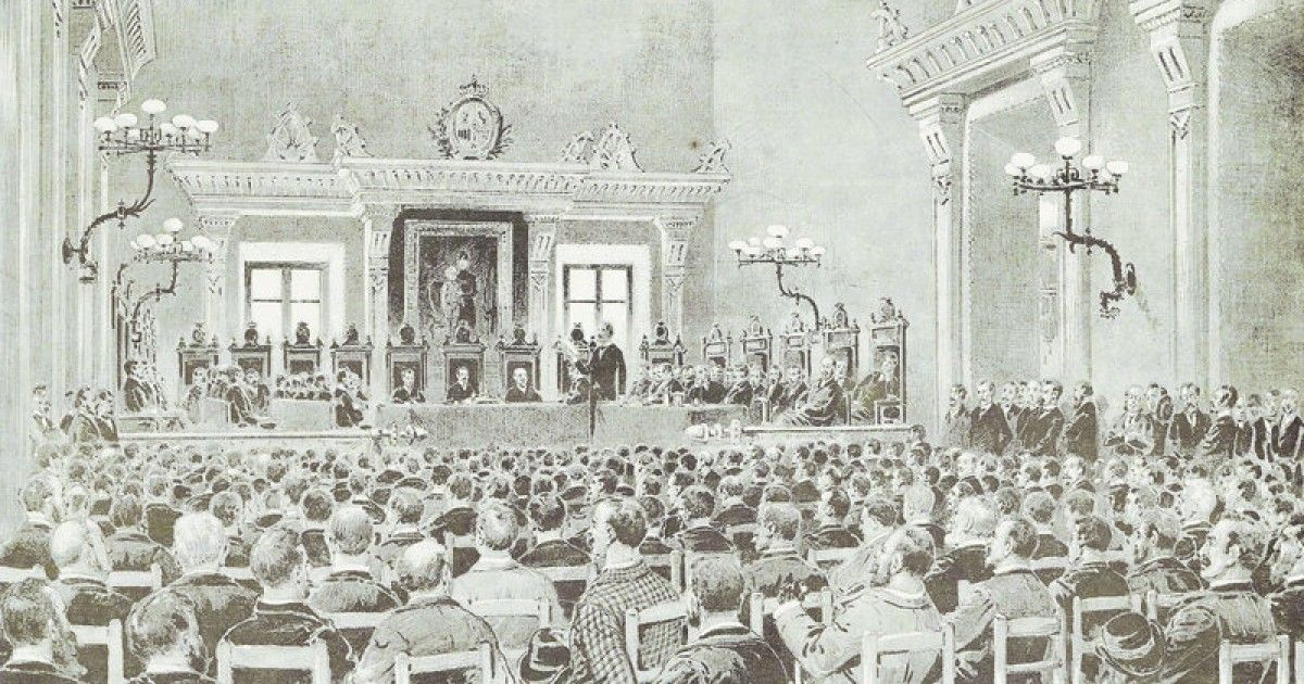 La celebració de les Bases de Manresa, el 1892